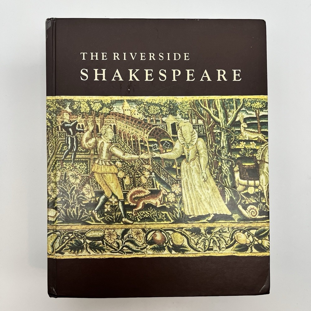 The Riverside Shakespeare Hardcover Book